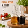 Essig & Öl Spender Set Karaffen Essigspender Ölspender Produktbild-Vorschau 4
