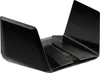 A black Netgear Nighthawk RAX120 wireless router is shown from a three-quarter angle against a white background. Podgląd zdjęcia produktu