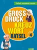Großdruck Kreuzworträtsel Band 4 -  Rätselbuch für Senioren Produktbild-Vorschau 1