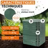 GARANTIA THERMO-KING Composteur 400 L, vert en Carton Voir les images du produit 3