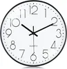 Wanduhr, 3D Ziffern Wanduhr, 30cm Modern Ablesbar Wanduhr, Produktbild-Vorschau 1