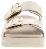 Caprice Damen Pantolette Leder Zweiriemer mit Plateausohle Produktbild-Vorschau 3
