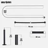 GORILLA SPORTS® Kabelzug Fitness System - 2m Stahlseil, Produktbild-Vorschau 7