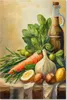 Leinwandbild Obst Gemüse Lebensmittel 40x60 Feeby Beige Produktbild-Vorschau 3