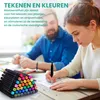 Extralink Set Alcoholmarkers, 120 Stuks, Dubbelzijdige Productafbeelding-voorbeeld 7