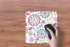 MuchoWow® Mauspad Mousepad Regenbogen - Blumen - Produktbild-Vorschau 4