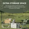 Qunature Campingstuhl Aluminium Tragbarer Klappstuhl Produktbild-Vorschau 5
