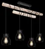 Globo Lighting|Deckenleuchte Metall schwarz matt, 4x E27 Produktbild-Vorschau 4