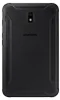 The back of a black Samsung Galaxy Tab Active 2 LTE tablet. Produktbild-Vorschau