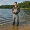 TRIZAND Waders Men PVC - rybárske nohavice s topánkami a Náhľad obrázku produktu 3