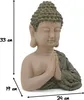 Kunststein Garten-Figur Buddha 24 x 33cm Dekofigur Skulptur Produktbild-Vorschau 10