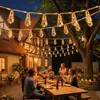 SALCAR 5M Solar Lichterkette Außen Vintage Hanfseil 10 Produktbild-Vorschau 8