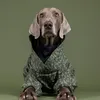 PAIKKA Hunde Regen Overall "Rain Suit" green, Rückenlänge: Produktbild-Vorschau 3