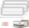 Jayseuw 3x sponda letto protezione per bambini e genitori Anteprima dell’immagine prodotto 1
