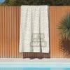 Badetuch, Strandtuch XXL, Kollektion "FERNWEH", Leo Beige Produktbild-Vorschau 4