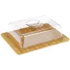 Plateau à fromage Excellent Houseware, en bois, 26 x 20 x 8 Voir les images du produit 1