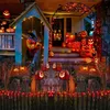 10M 100 LED Lichterkette Rot 8 Lichtmodi Party Garten Innen Produktbild-Vorschau 4