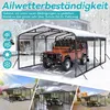 UISEBRT Extra velký stan pro auto 600×370×260 cm - Robustní Náhled obrázku produktu 3
