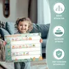 Tagesplaner Kinder - Montessori Magnettafel mit 160 Magnete Produktbild-Vorschau 5