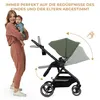 Kočárek Kinderkraft Yoxi 3v1 s korbičkou a autosedačkou Náhled obrázku produktu 12