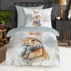 Duvet cover Good Morning 135x200 + 1* 80x80 cm - Bunny with Produktbild-Vorschau 6