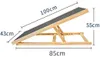 Hunderampe 100 cm aus Massivholz – klappbar, rutschfest, Produktbild-Vorschau 4