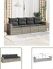 The Living Store 4-tlg. Garten-Sofagarnitur mit Kissen Produktbild-Vorschau 1