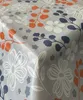 PVC Tischdecke ALAMO grau blau weiß orange NEU Wachstuch - Produktbild-Vorschau 3