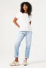 Garcia Isabella Mom Jeans Weiß 26 / 28 Frau Weiß 26 Produktbild-Vorschau 1