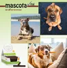 A collage of images featuring dogs and dog treats, with branding and product packaging. Podgląd zdjęcia produktu