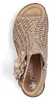 Rieker Damen-Sandalette Beige, Farbe:beige/schlamm, EU Produktbild-Vorschau 18