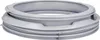 A gray rubber door seal for a washing machine. Produktbild-Vorschau