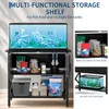 150-200l Aquarium Stand 2-st?ckiger Schwerlast Metall Produktbild-Vorschau 6