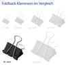 WESTCOTT E-10704 00 12x Foldbackklammern Náhľad obrázku produktu 5