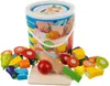 Kruzzel Trancher des légumes dans un seau en bois ISOx Voir les images du produit 13