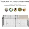 PawHut Freigehege, Kleintiergehege, Meerschweinchen Gehege, Produktbild-Vorschau 6