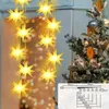 Salcar 6-delige set 3D-ster LED-lichtketting, op Productafbeelding-voorbeeld 2