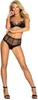 Obsessive - OB Sharlotte 2pcs set black S/M Produktbild-Vorschau 5
