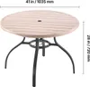 VEVOR Terrassentisch Gartentisch Balkontisch (1035 x 720 Produktbild-Vorschau 8