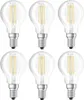 6 x Osram LED Filament Leuchtmittel Tropfen 4W = 40W E14 Productafbeelding-voorbeeld 1