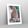 Poster - Poster ohne Rahmen - Hände Schmuck Boho - 30x40 cm Produktbild-Vorschau 7