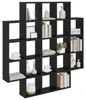 vidaXL Wandplank, zwart eikenhout, 100 x 13 x 100 cm, Productafbeelding-voorbeeld 3