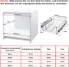 TWOLIIN 2x Küchenschublade Teleskopschublade 30cm - Produktbild-Vorschau 7