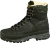A single black hiking boot is shown against a white background. Produktbild-Vorschau