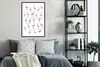 MuchoWow® MuchoWow® Gerahmtes Poster Flamingo - Rosa - Produktbild-Vorschau 2