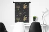 MuchoWow® Wandteppich Wandbehang Muster - Spirituell - Gold Produktbild-Vorschau 4