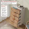 Kast met 5 Lades - Opbergkast - 60x34x109,8 cm Productafbeelding-voorbeeld 4