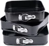 3er-Set TOPFANN quadratische Kuchenformen 24/26/28 cm Produktbild-Vorschau 5