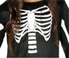 Knochiges Skelettkleid für Kinder zu Halloween Größe: S / Produktbild-Vorschau 2