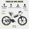 VTT électrique pour enfants Hiland, 20 pouces, avec moteur Voir les images du produit 3